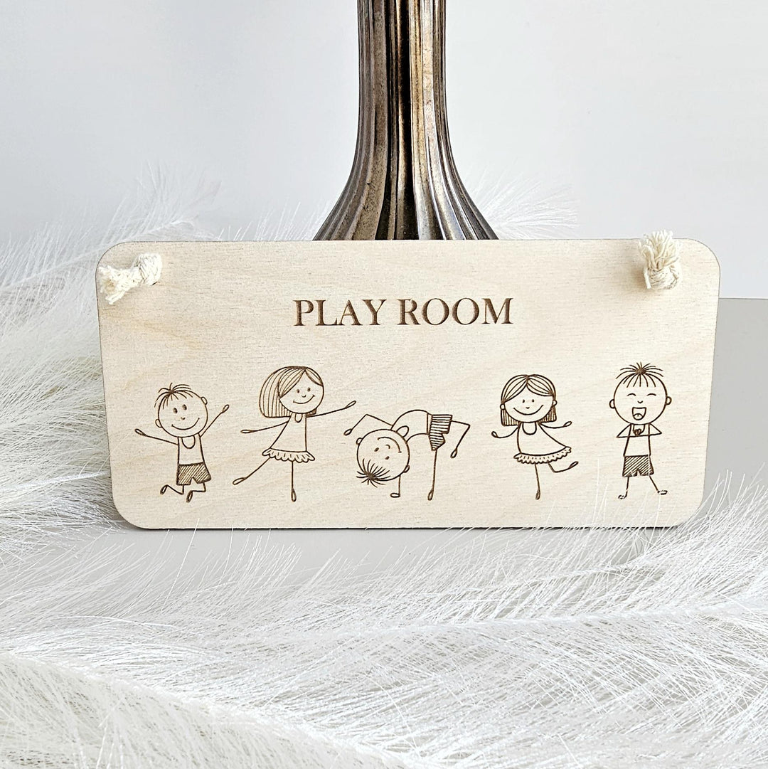 Personalised Children's Name Plaque - Classroom, Nursery or Playroom Sign