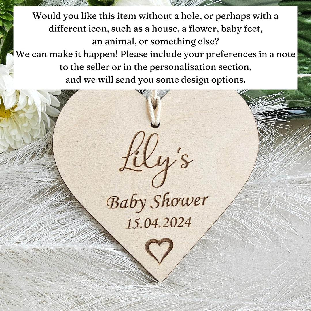 Personalised New Baby Keepsake, Wooden decoration, Newborn announcement, Gifts for New Parents