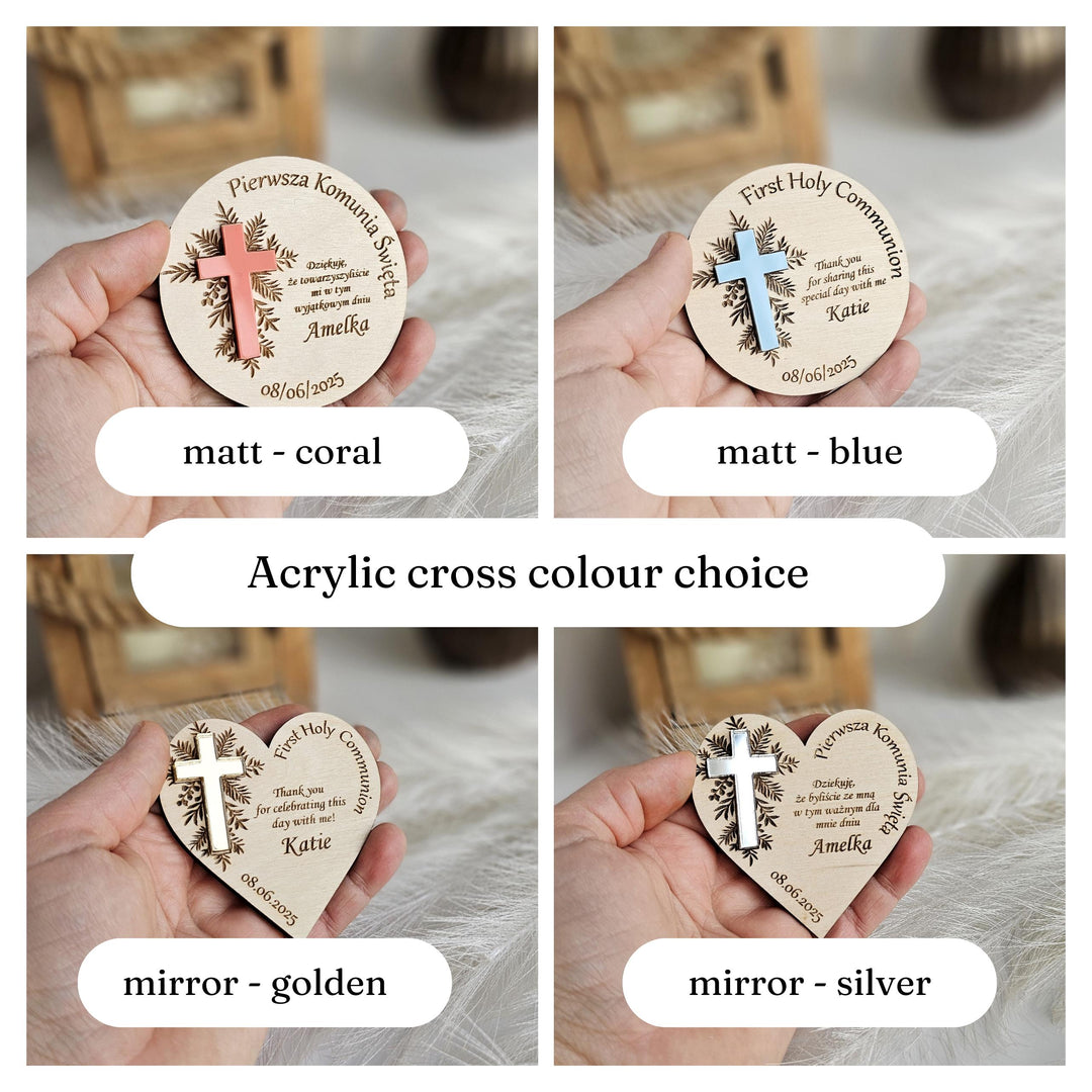 Personalised First Holy Communion Thank You Maget - Baptism, Christening Favours