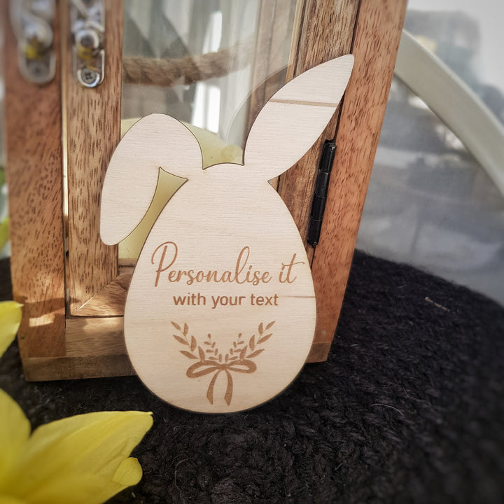 Personalised Baby Announcement First Easter Milestone Card - Photo Prop Plaque
