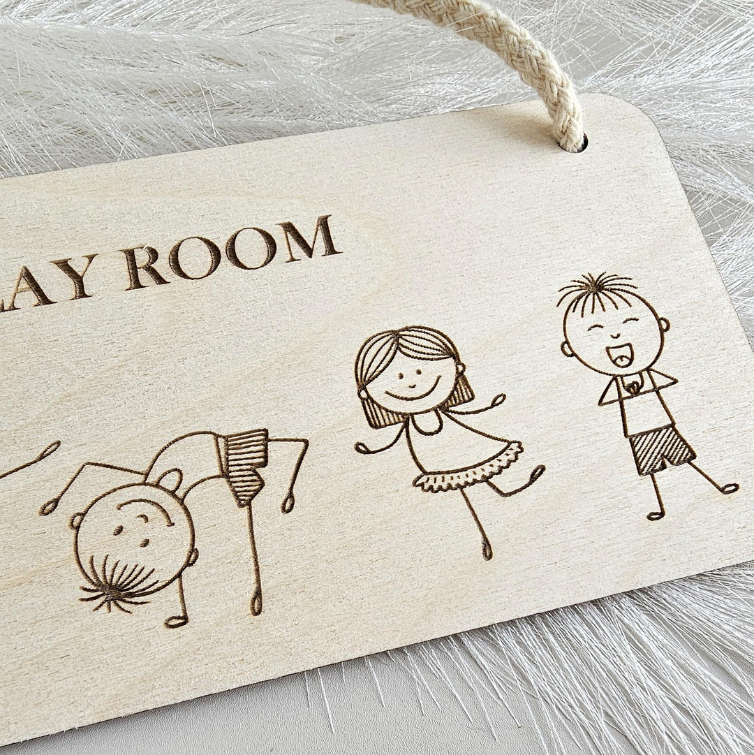 Personalised Children's Name Plaque - Classroom, Nursery or Playroom Sign