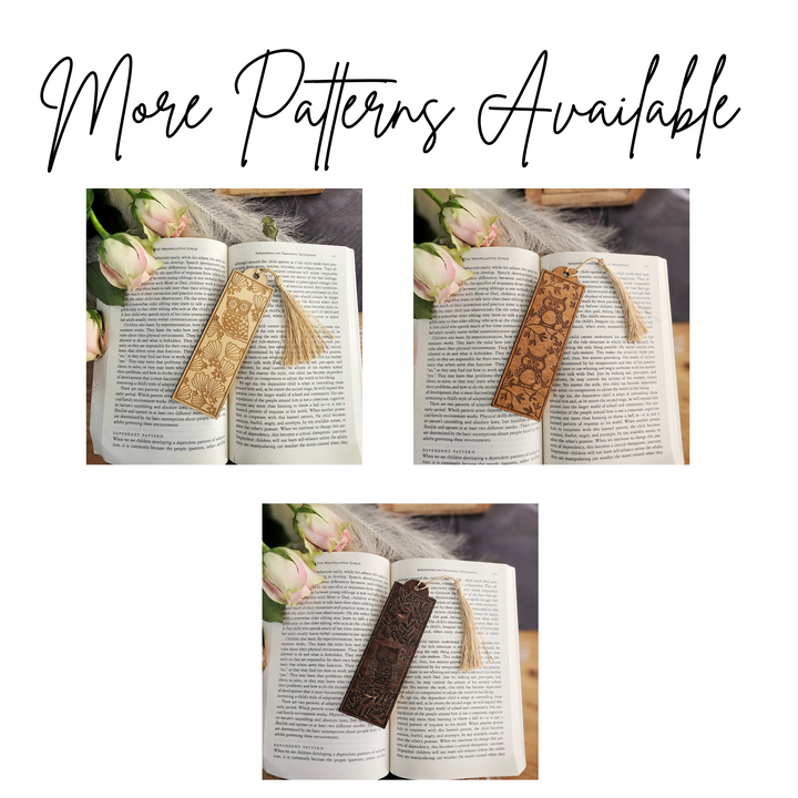 Owl Wooden Bookmark, Personalised Laser Engraved Book Lover Gift