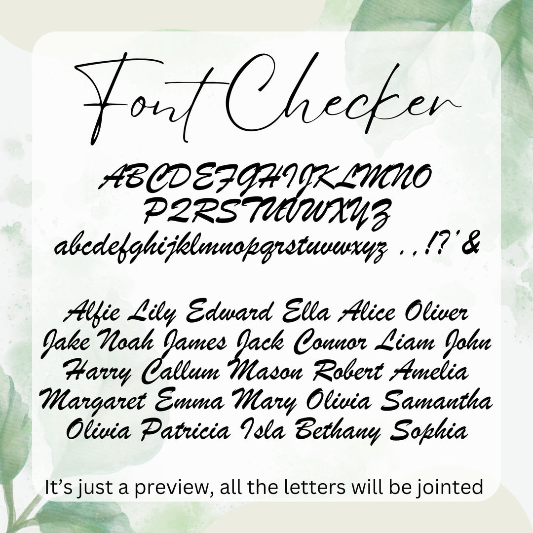 Rustic wooden names / words, custom laser cut, wedding place cards, place setting, wall art and craft, 4 height sizes