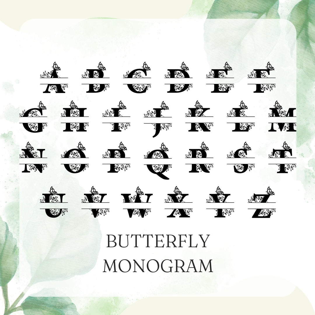 Personalised Wooden Hairbrush - Butterfly Monogram Gift for Dancer Mom or Daughter