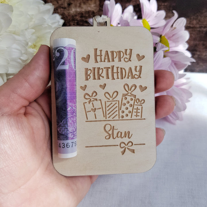 Money Gift Holder, Birthday Money Gift Idea