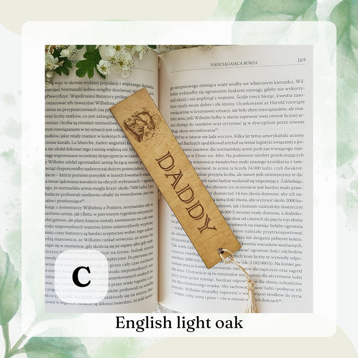 Personalised Wooden Bookmark - Perfect for Fishing Enthusiasts Gift