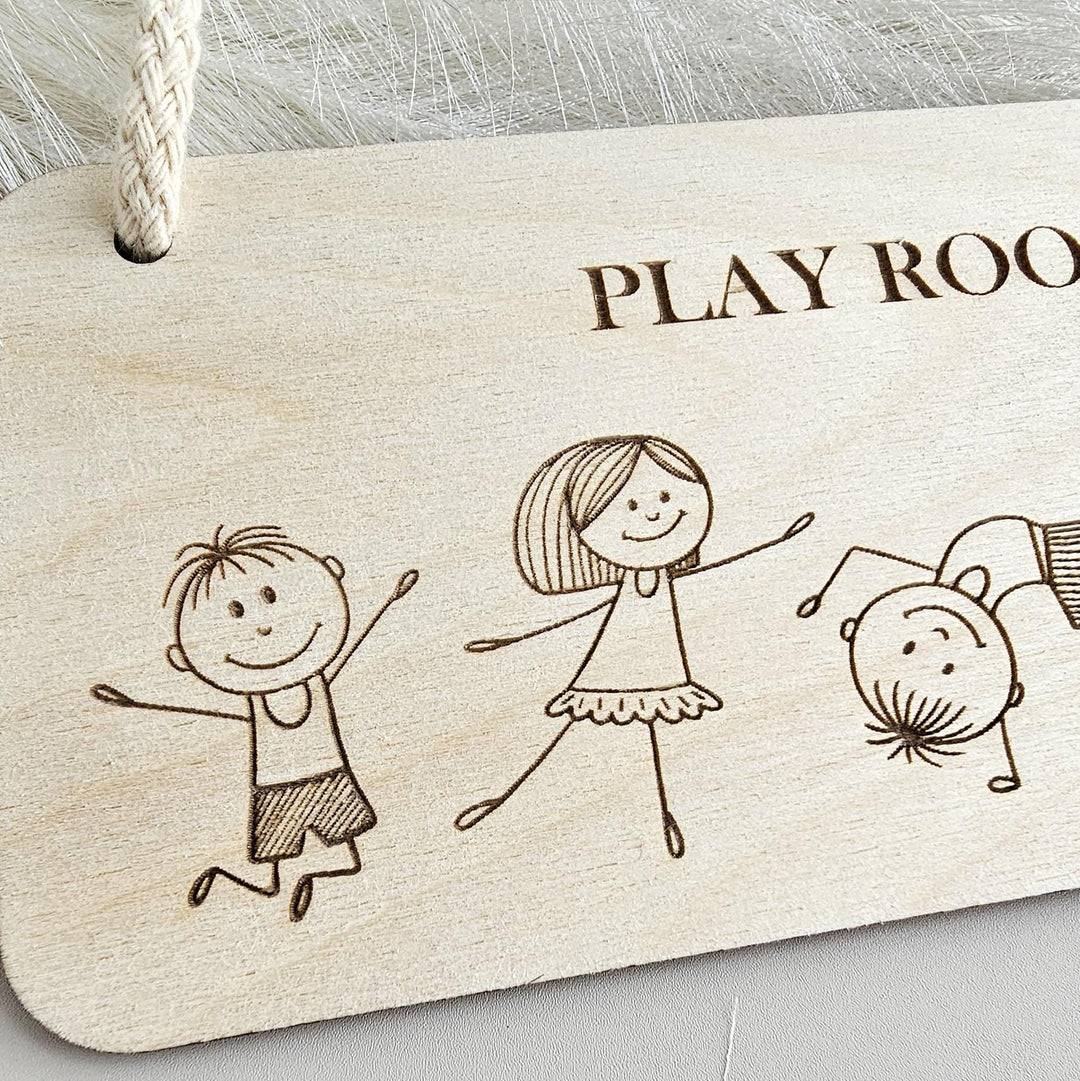 Personalised Bedroom Wooden Sign, Nursery Kids Classroom / Children / Playroom Sign